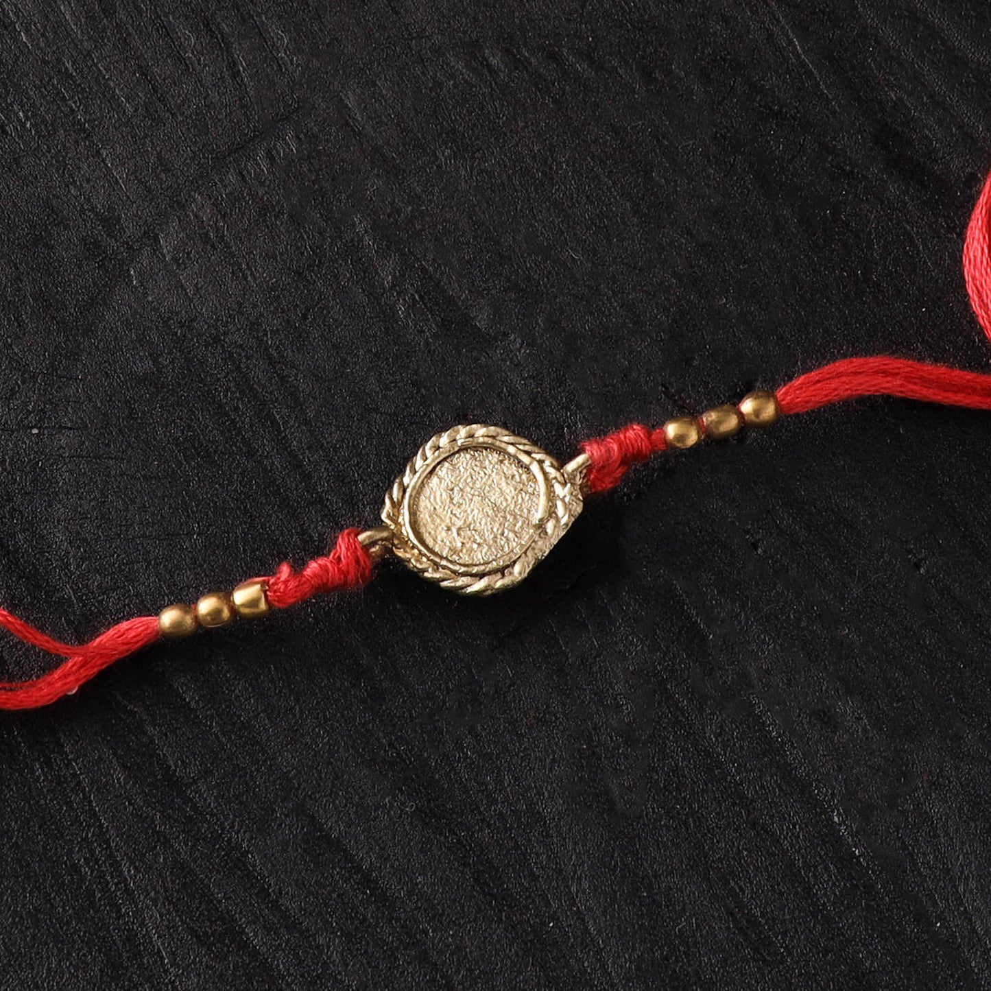 Tribal Dokra Brass Rakhi by Miharu 58