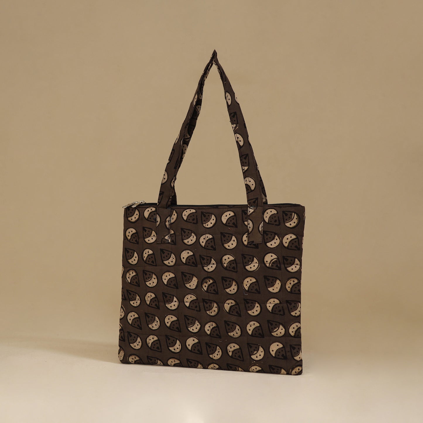 Handcrafted Cotton Quilted Handbag 07
