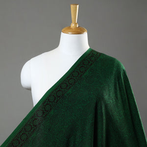 Green - Bagh Block Printed Cotton Fabric 14
