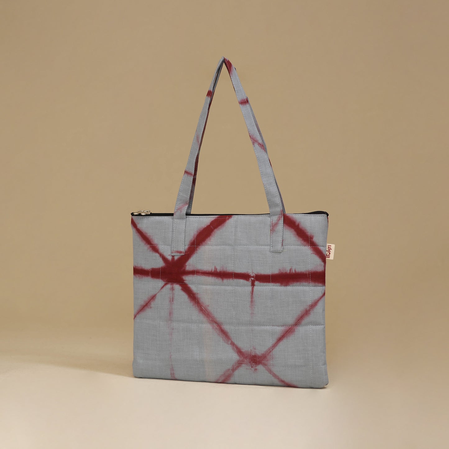 Handcrafted Cotton Quilted Handbag 30