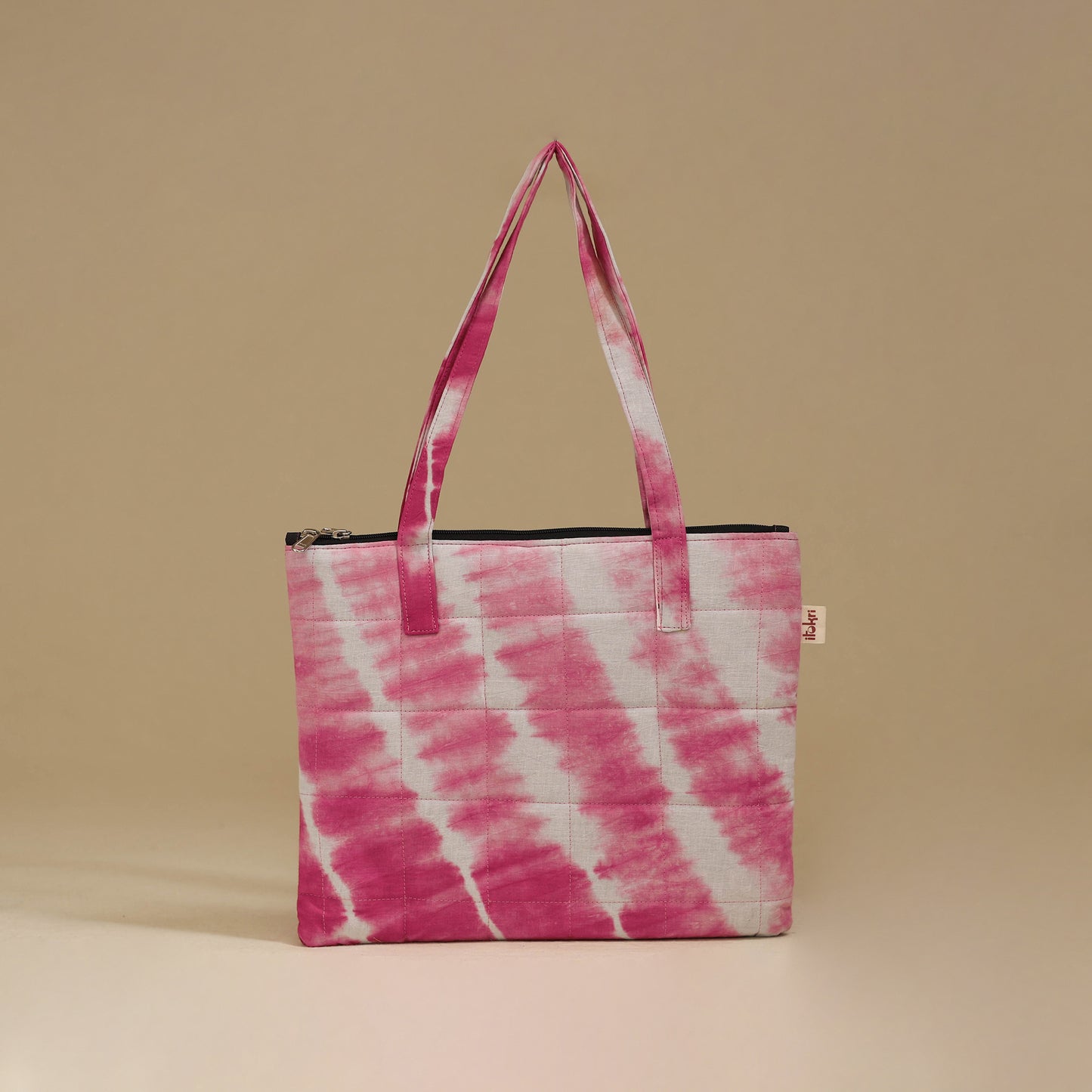 Handcrafted Cotton Quilted Handbag 35