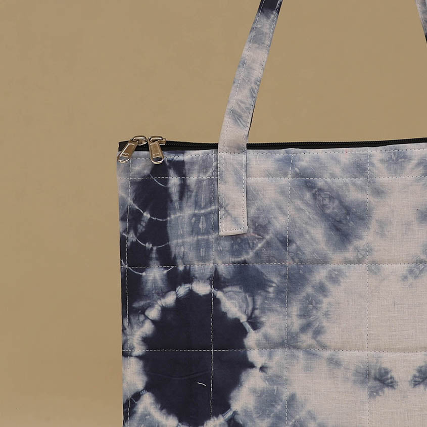 Handcrafted Cotton Quilted Handbag 40