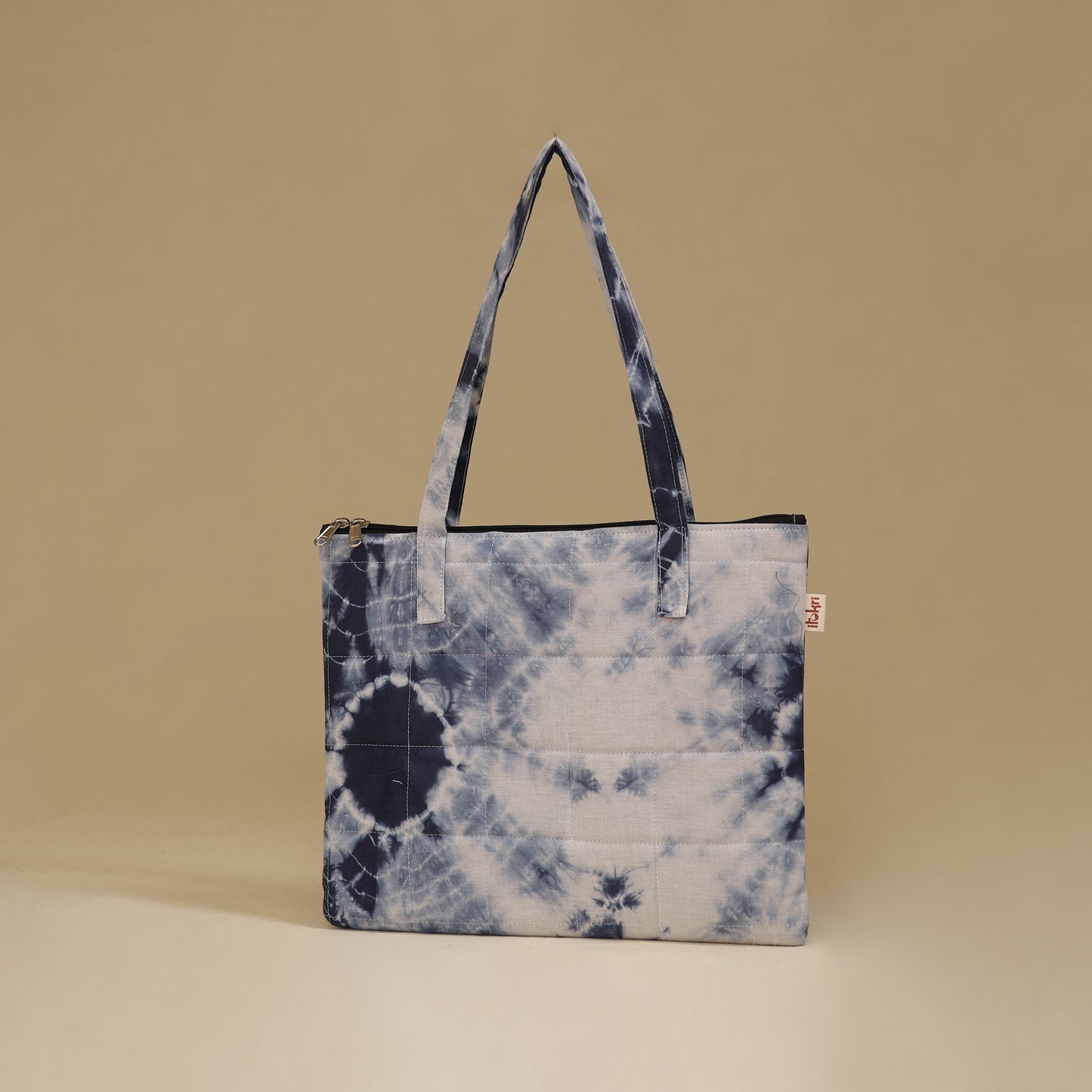 Handcrafted Cotton Quilted Handbag 40