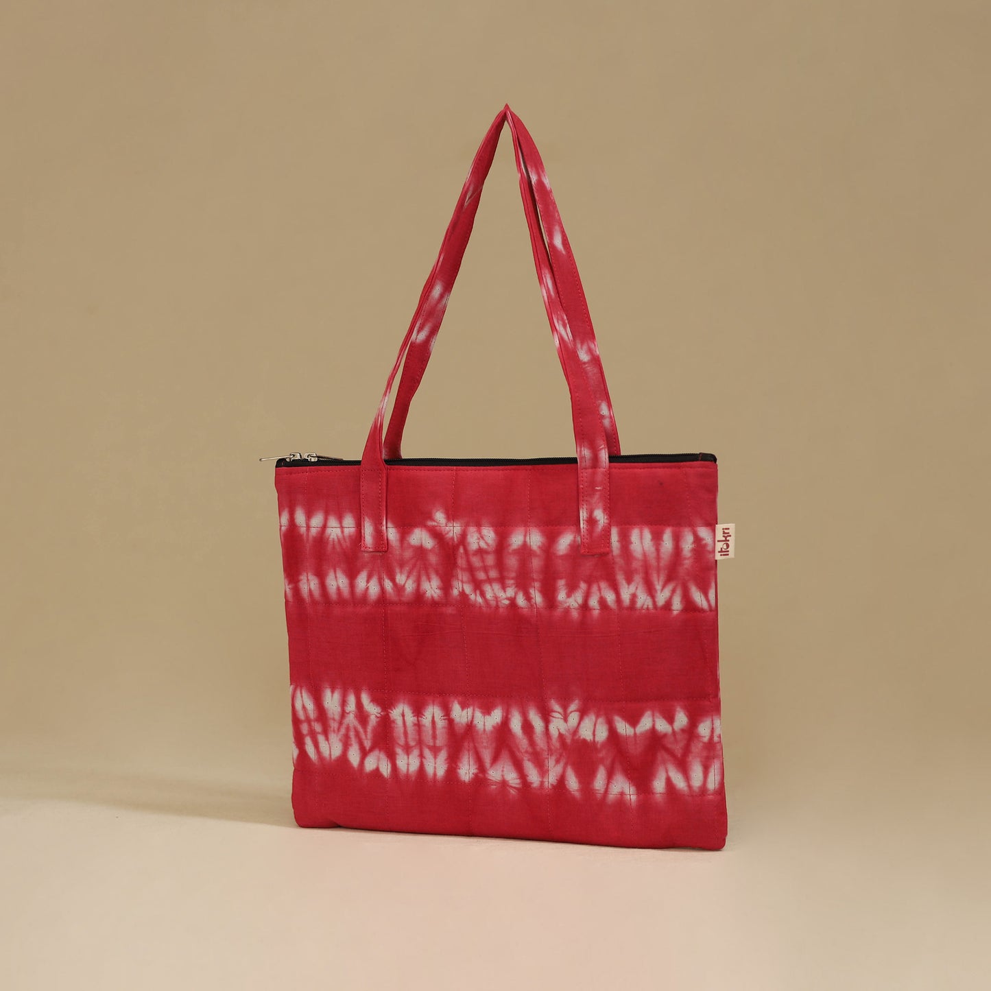 Handcrafted Cotton Quilted Handbag 41