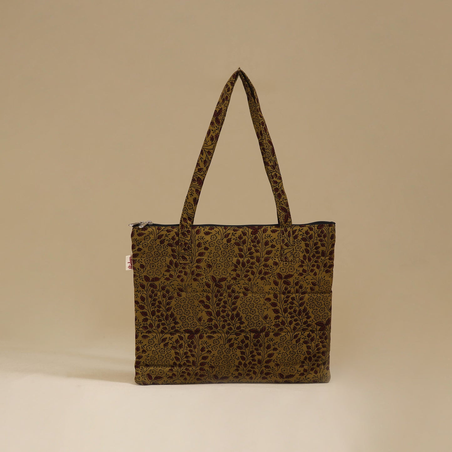 Handcrafted Cotton Quilted Handbag 03