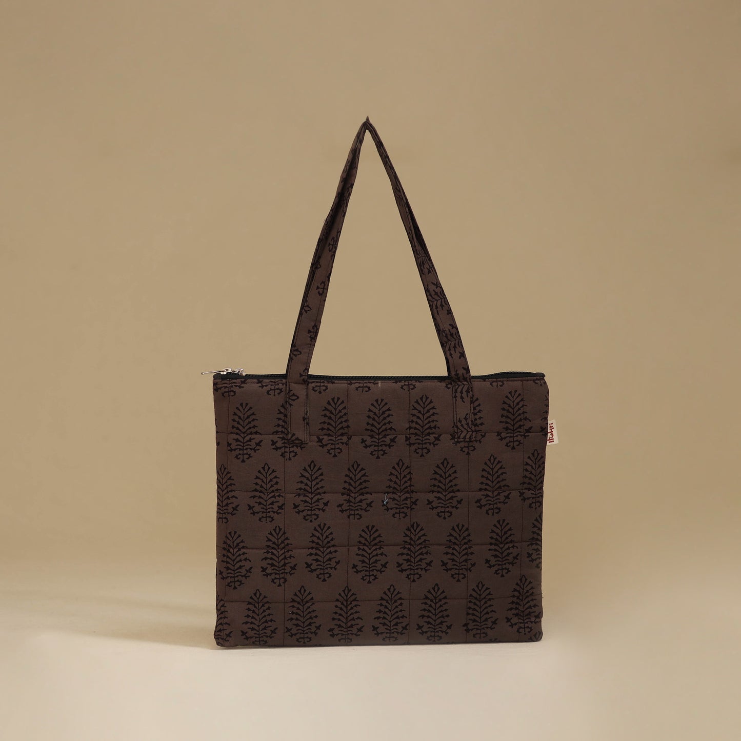 Handcrafted Cotton Quilted Handbag 04