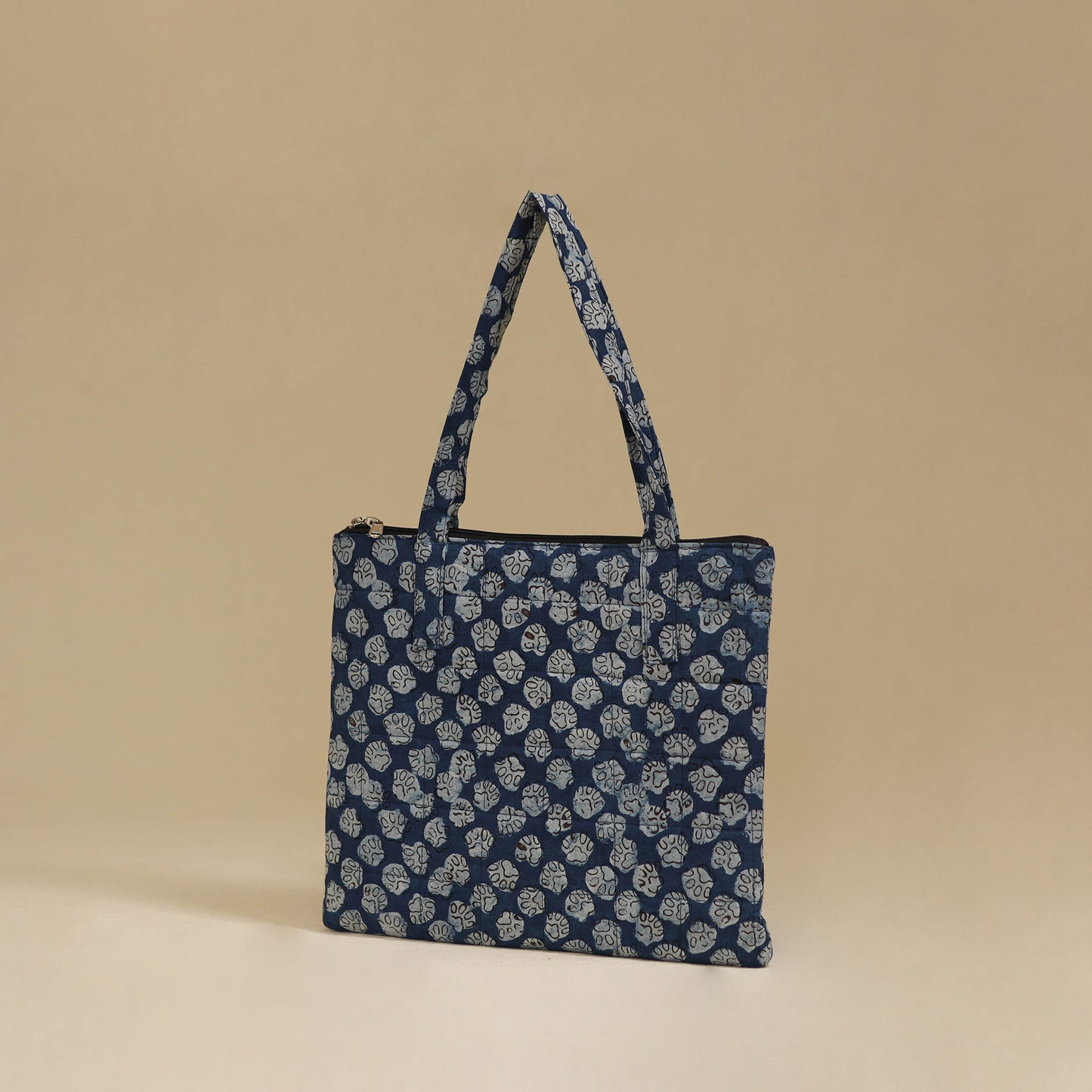 Handcrafted Cotton Quilted Handbag 26