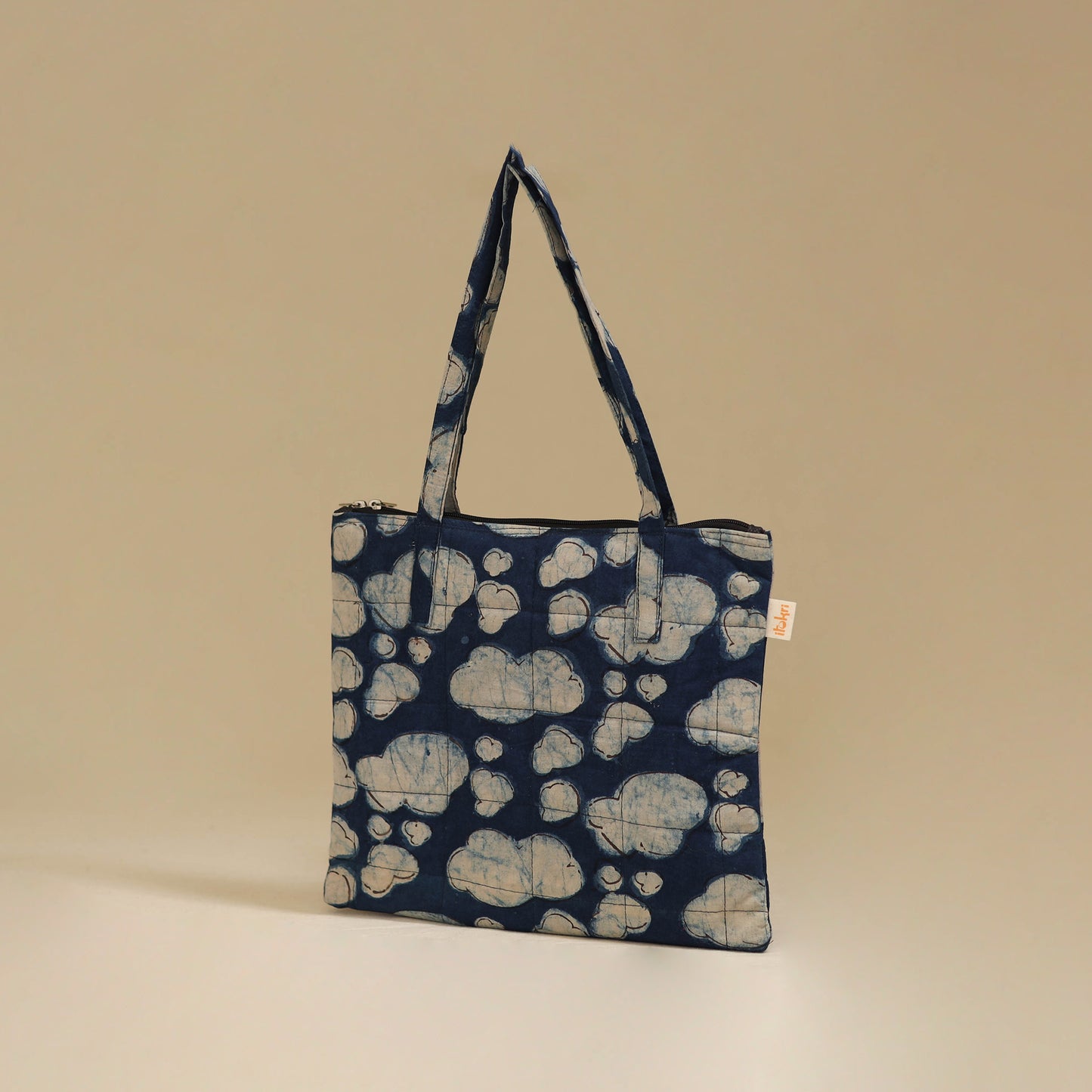 Handcrafted Cotton Quilted Handbag 30