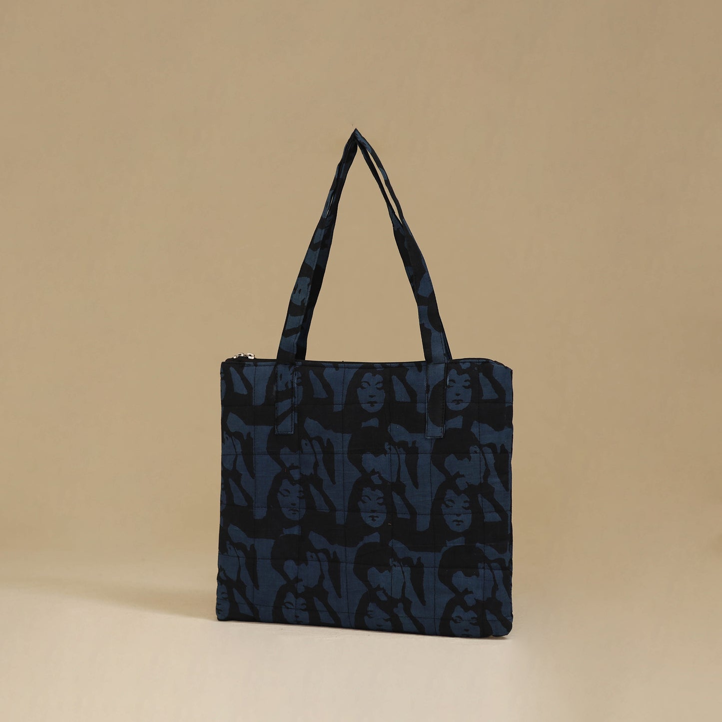 Handcrafted Cotton Quilted Handbag 36