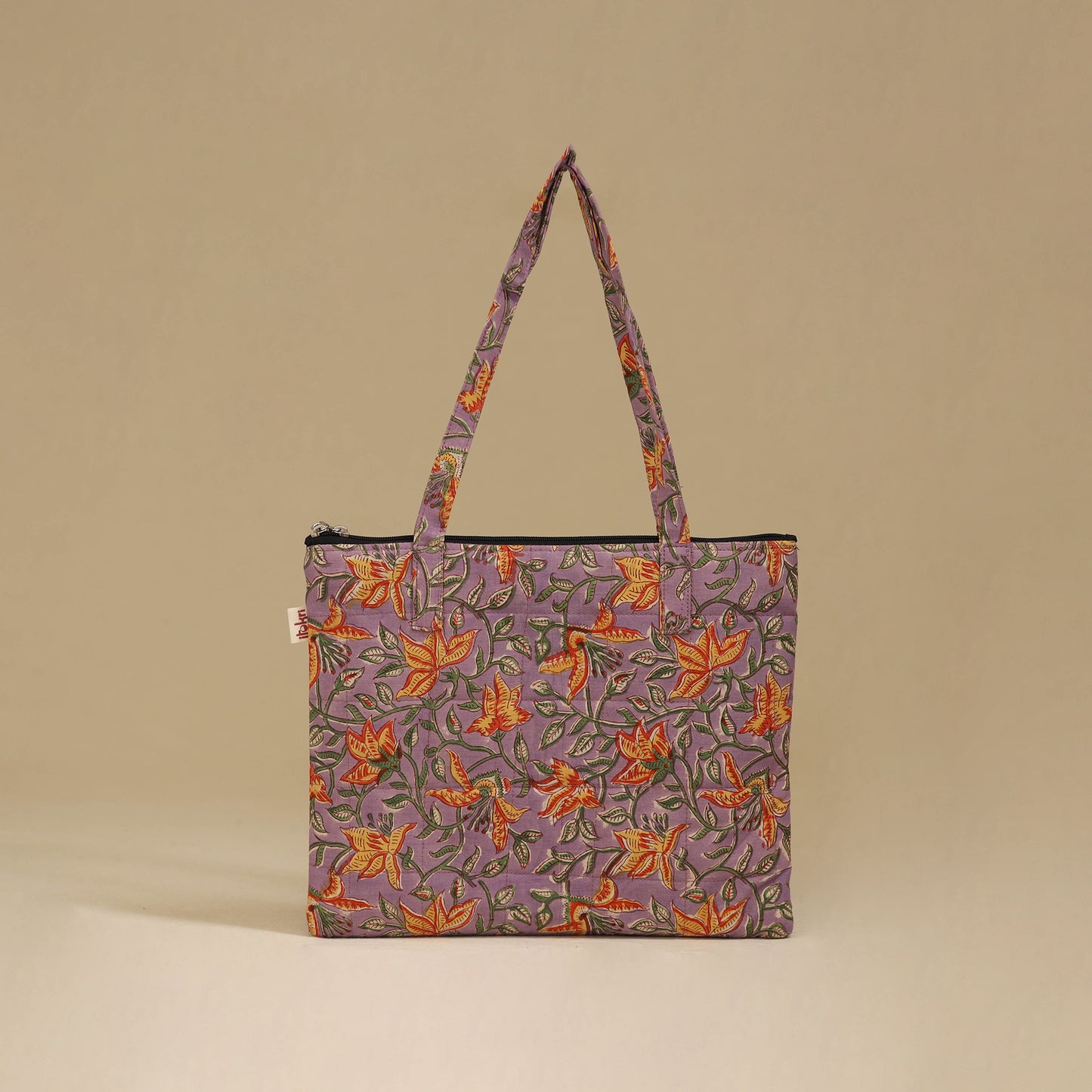 Handcrafted Cotton Quilted Handbag 40