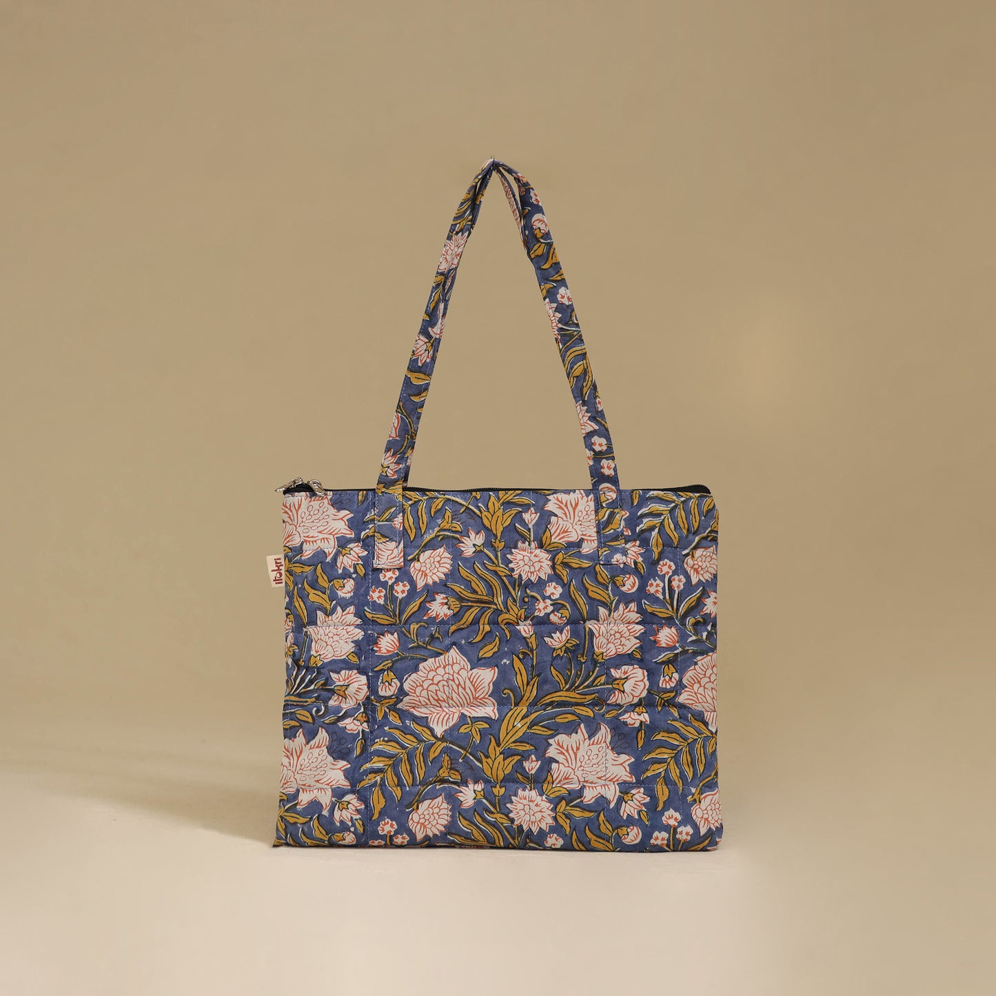 Handcrafted Cotton Quilted Handbag 41