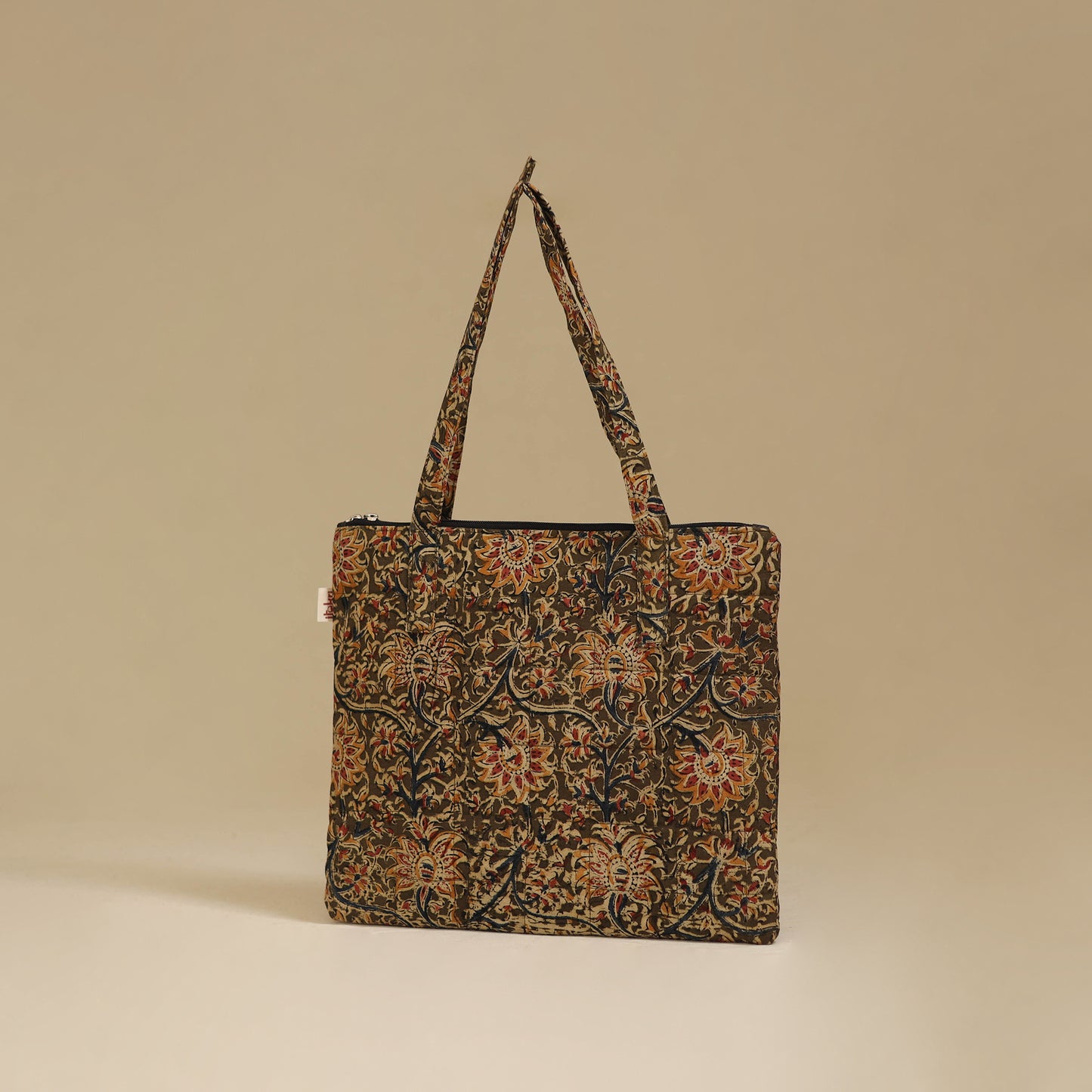 Handcrafted Cotton Quilted Handbag 44