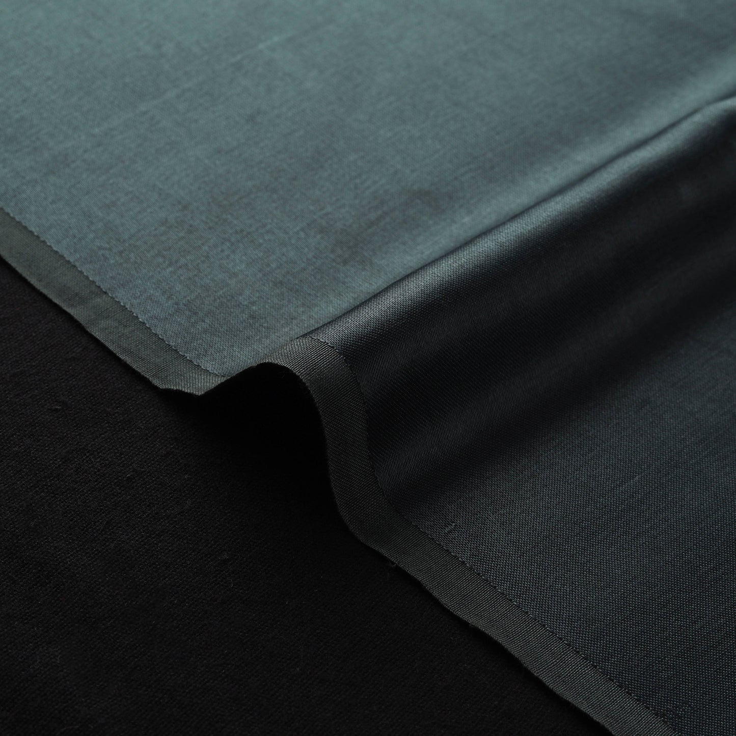 Green - Pure Mashru Silk Plain Fabric (Width - 46 in) 16