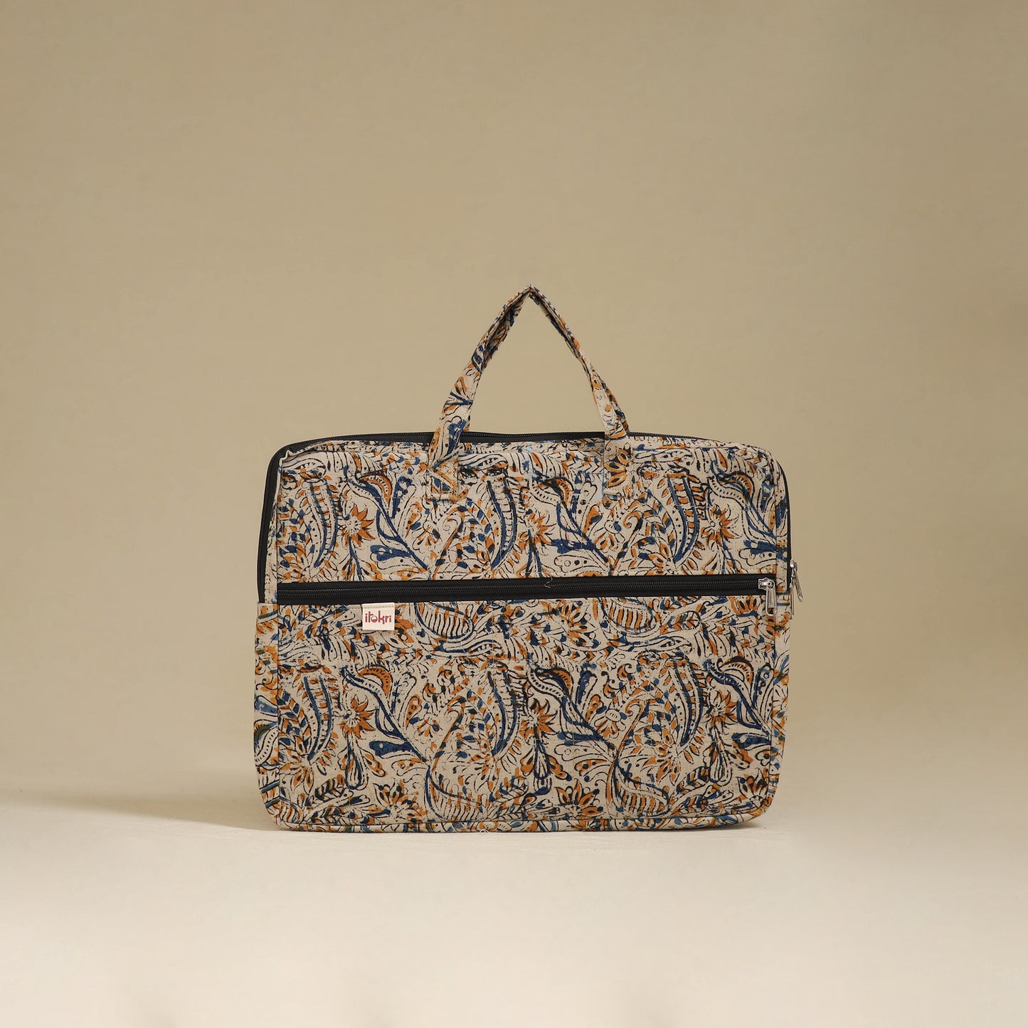 Handcrafted Quilted Laptop Bag 06