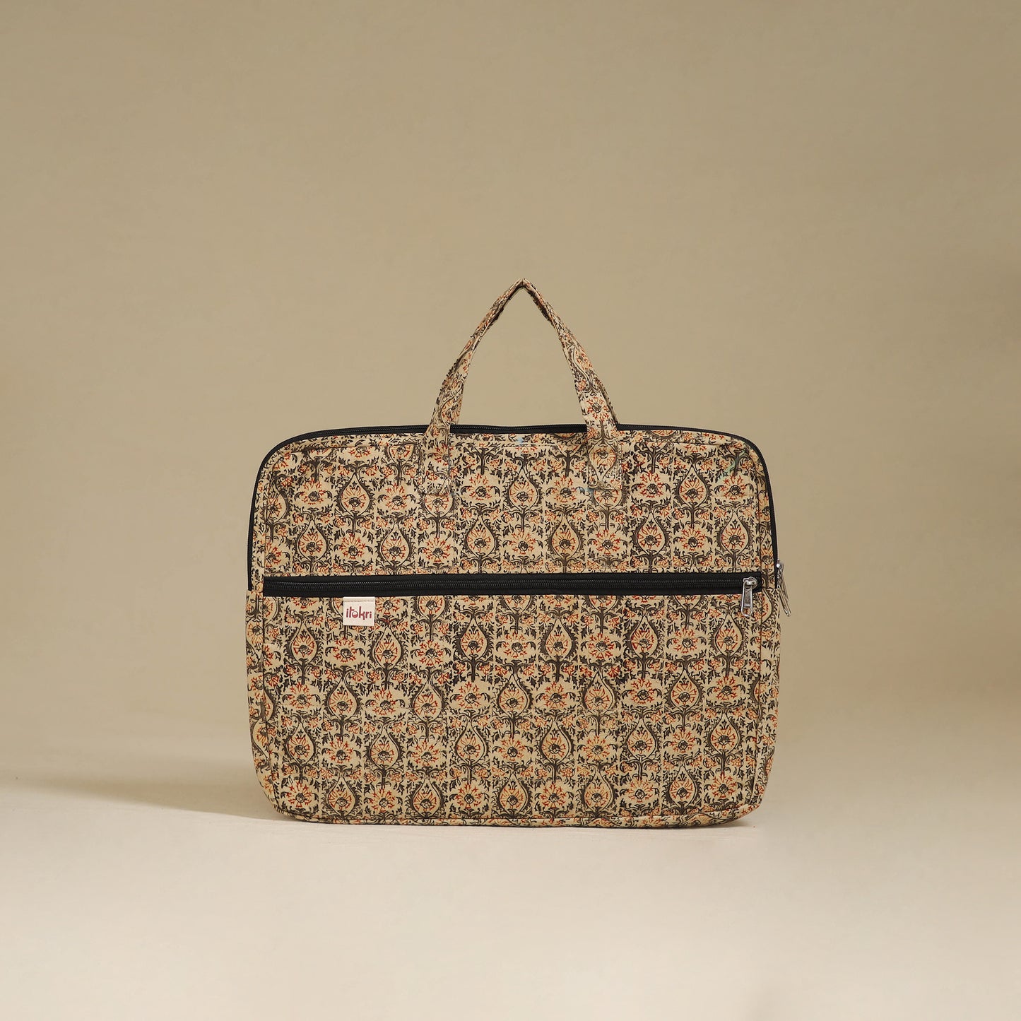Handcrafted Quilted Laptop Bag 08