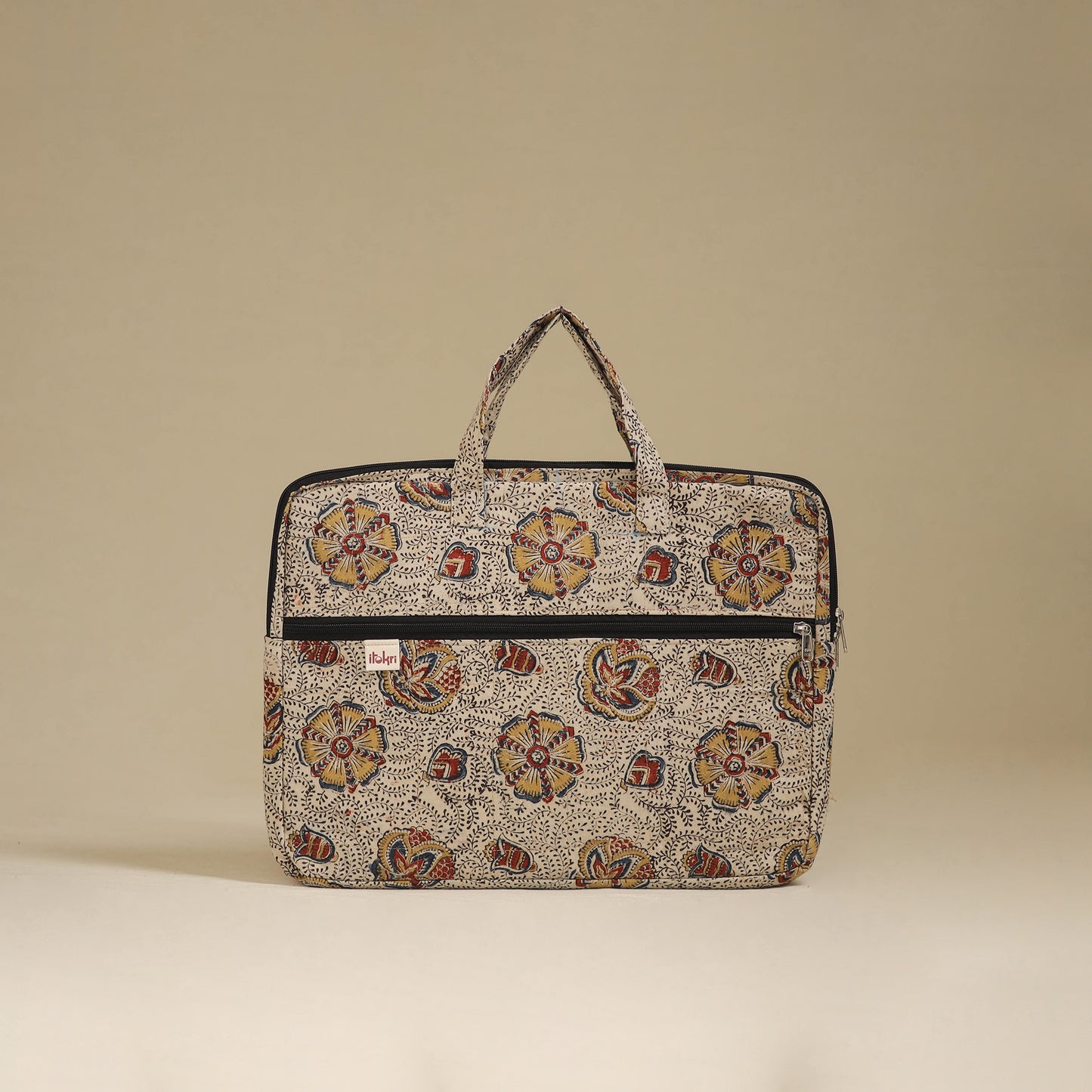 Handcrafted Quilted Laptop Bag 11