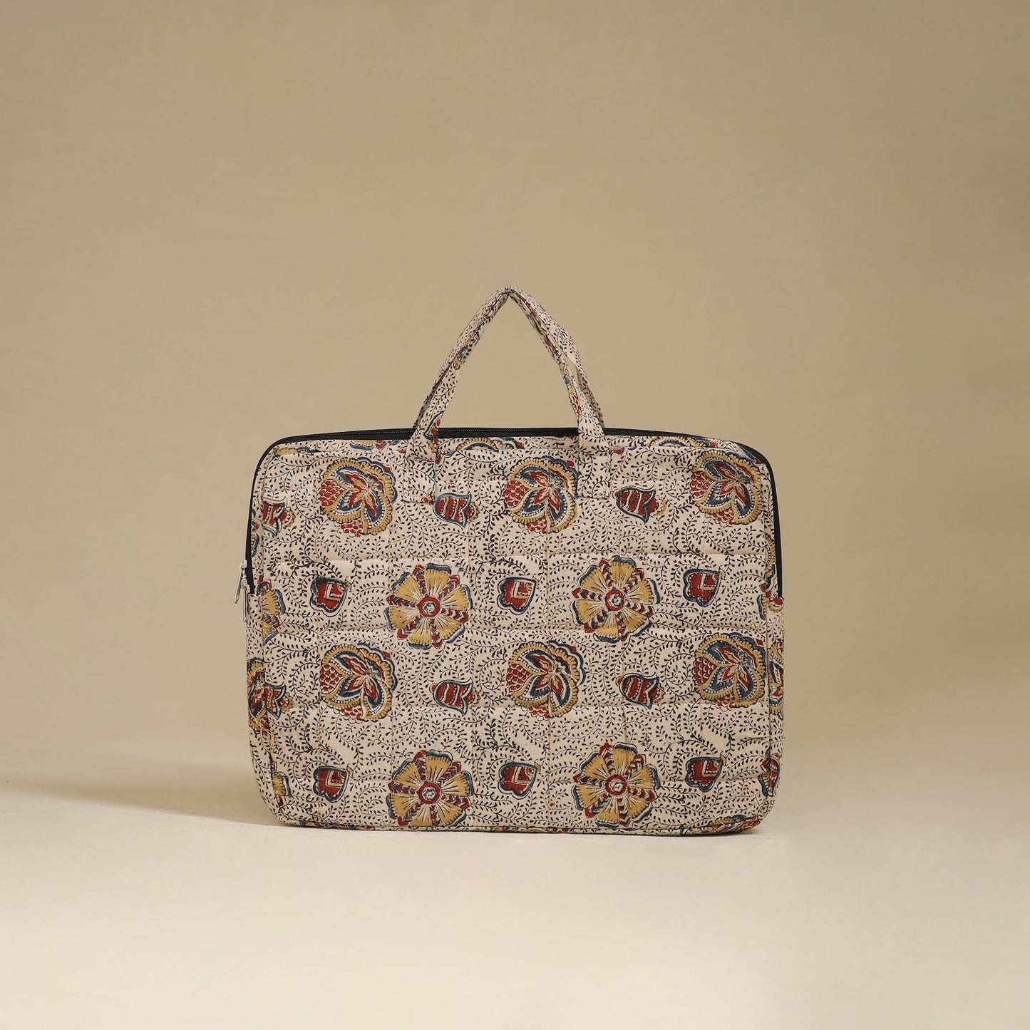 Handcrafted Quilted Laptop Bag 11