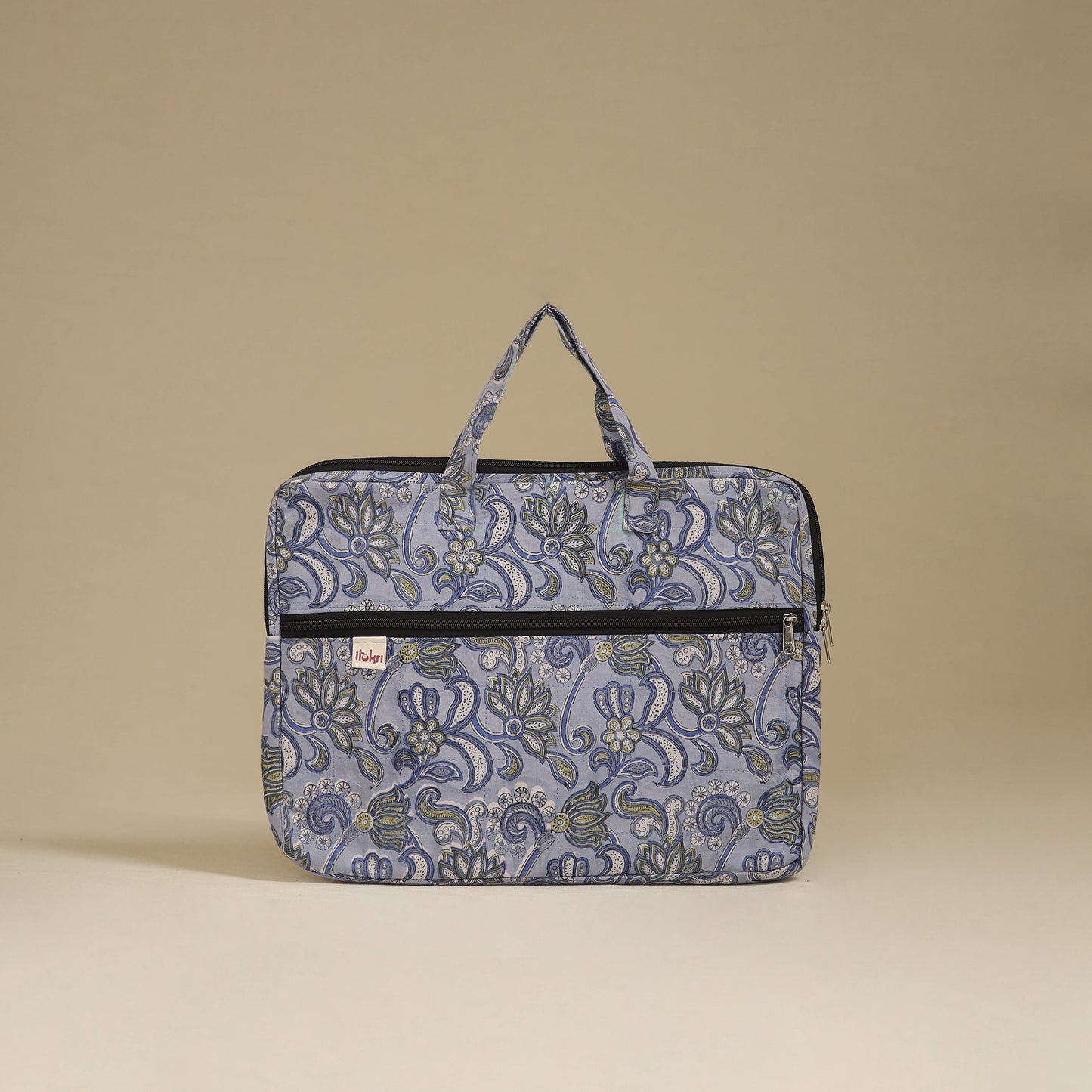 Handcrafted Quilted Laptop Bag 18