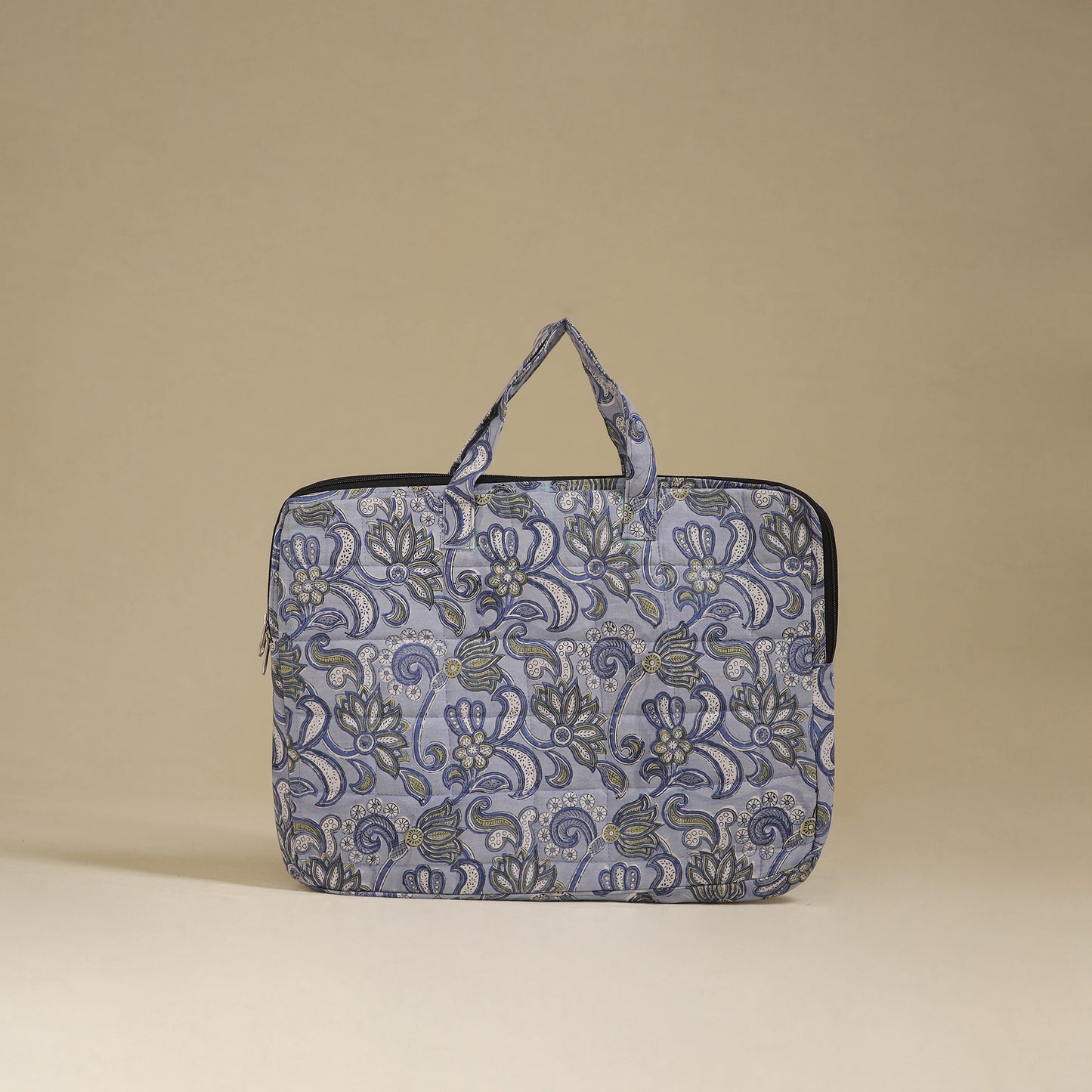 Handcrafted Quilted Laptop Bag 18