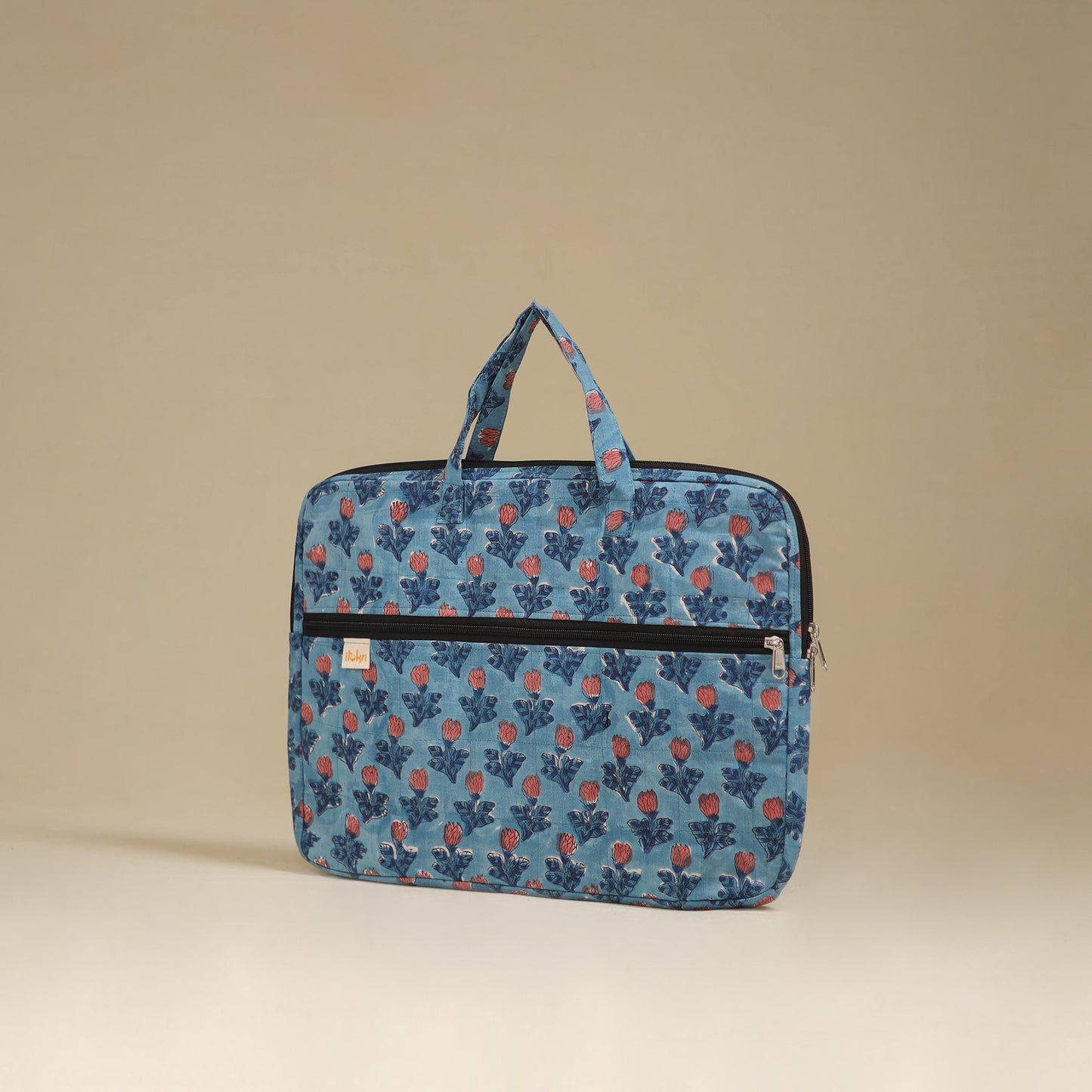 Handcrafted Quilted Laptop Bag 21