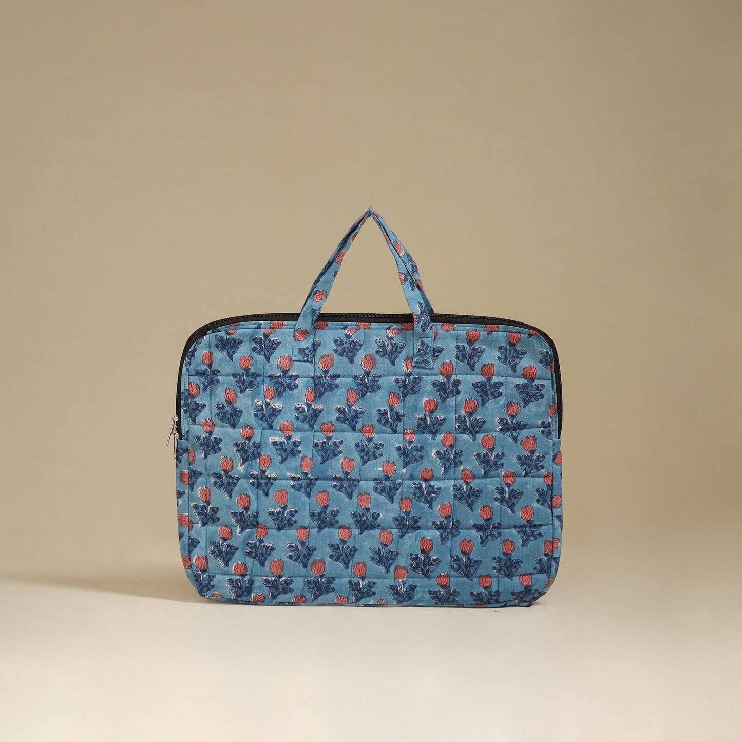 Handcrafted Quilted Laptop Bag 21