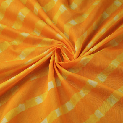 Leheriya Tie-Dye Mothra Chanderi Silk Fabric 33