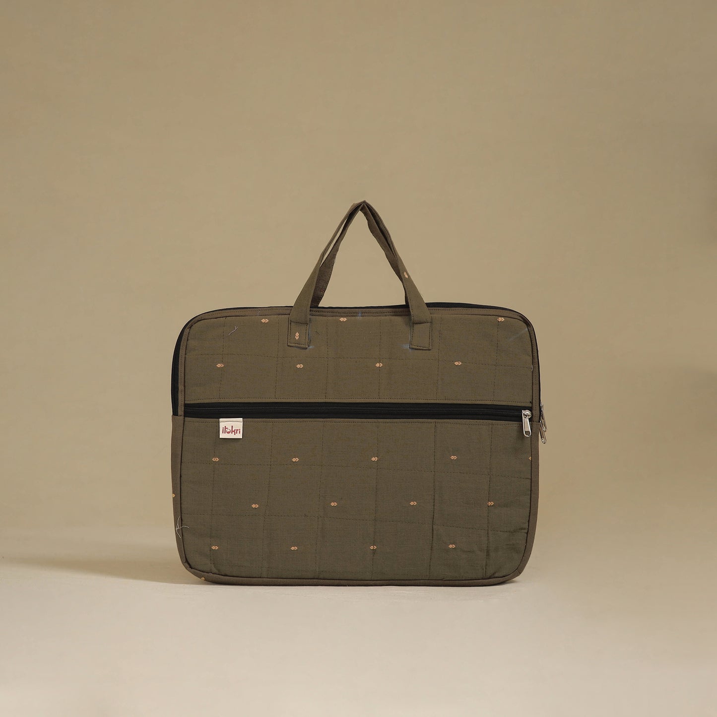 Handcrafted Quilted Laptop Bag 03