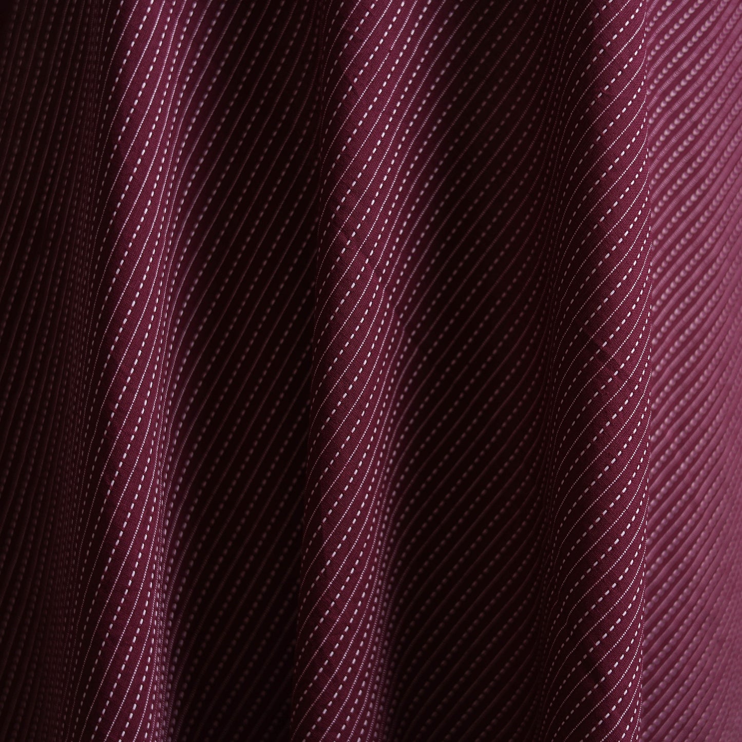 Purple - Prewashed Running Stitch Cotton Plain Fabric 25