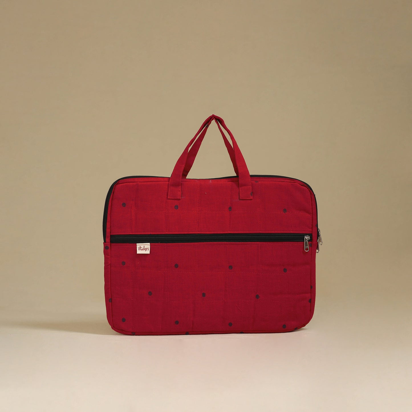 Handcrafted Quilted Laptop Bag 06