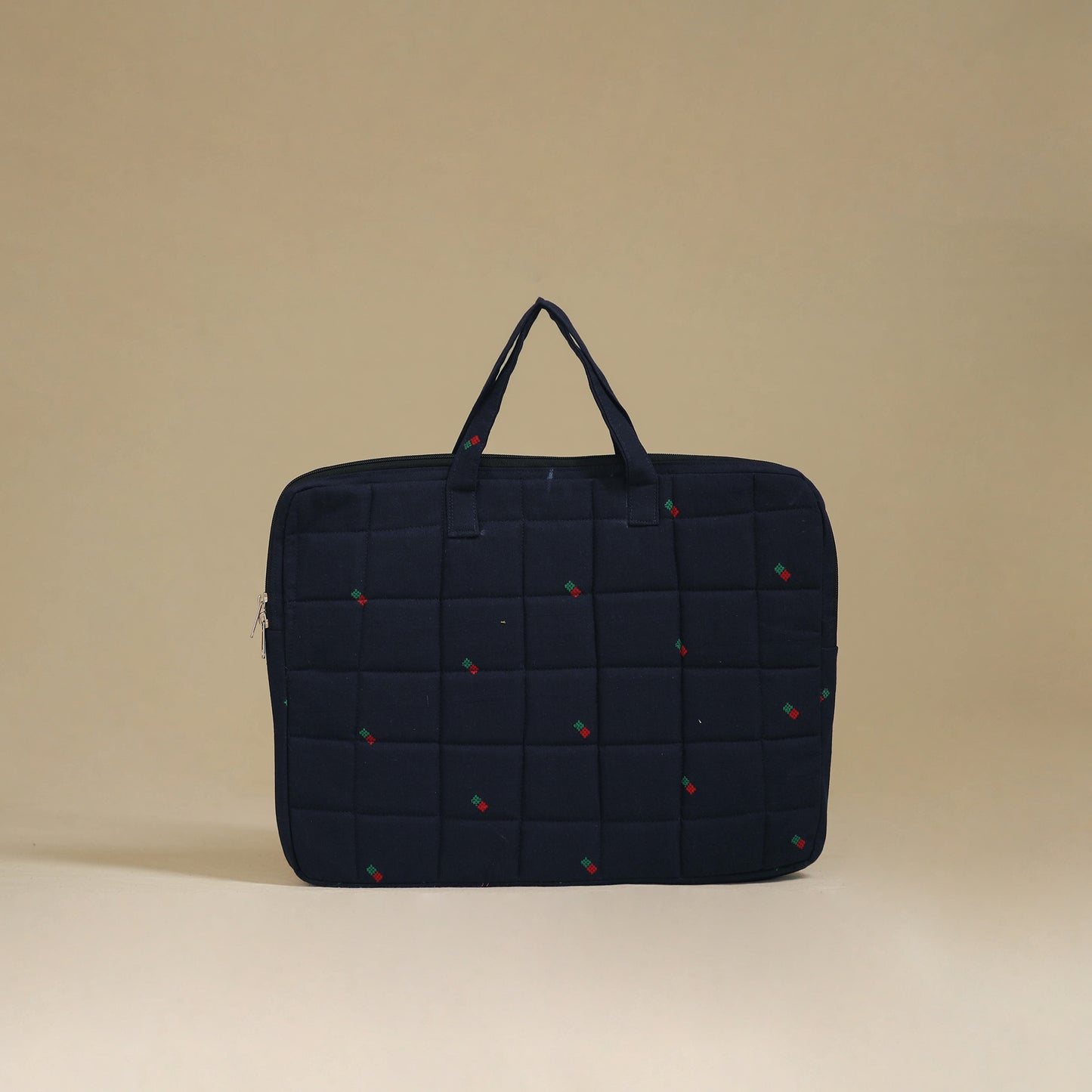Handcrafted Quilted Laptop Bag 07