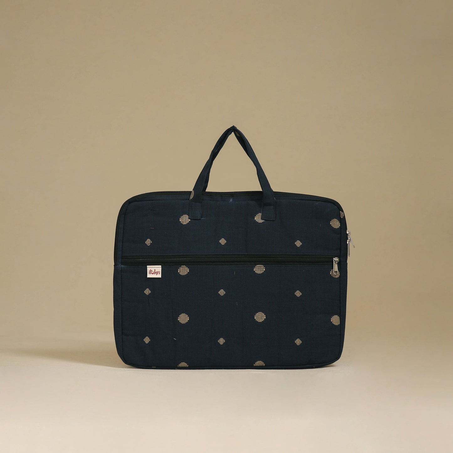 Handcrafted Quilted Laptop Bag 08