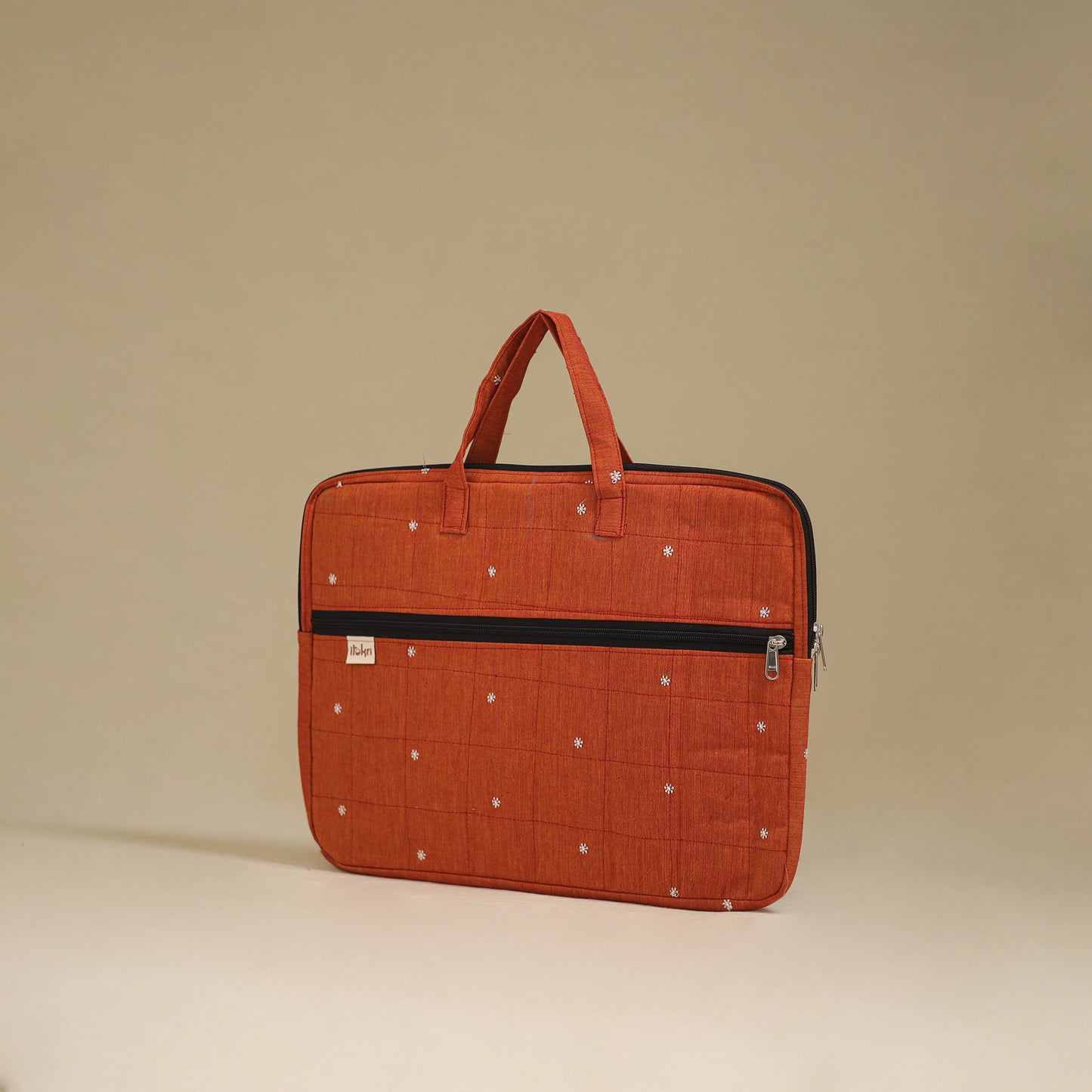 Handcrafted Quilted Laptop Bag 18
