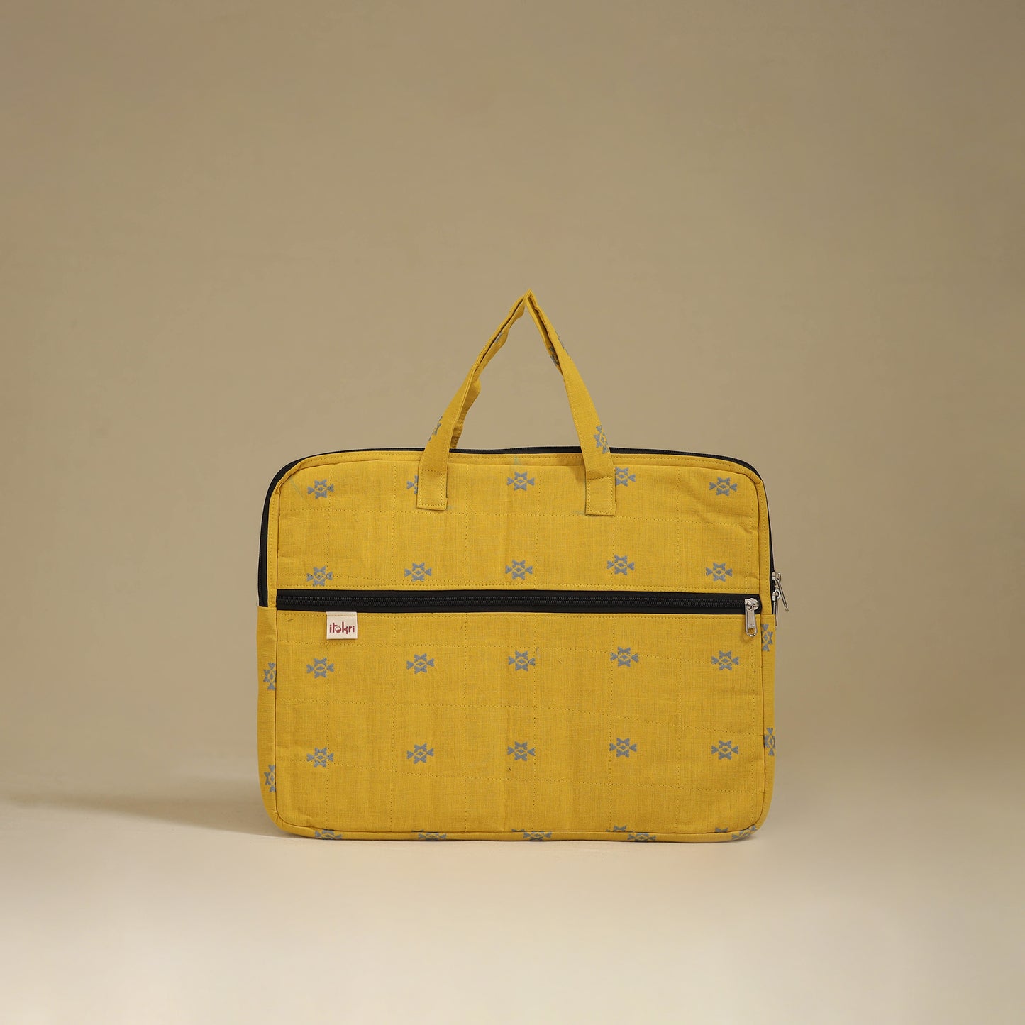 Handcrafted Quilted Laptop Bag 25