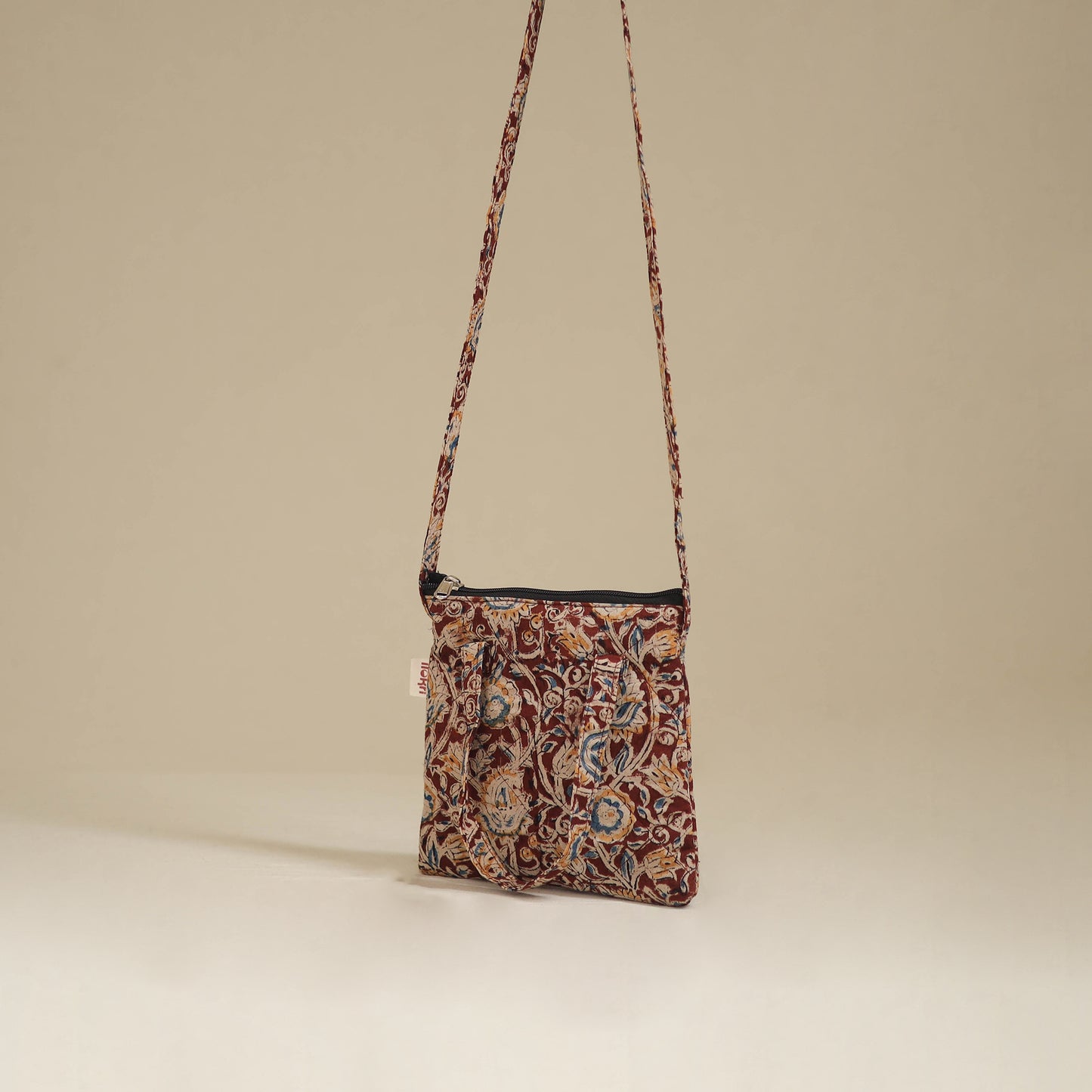 Handcrafted Quilted Sling Bag 46