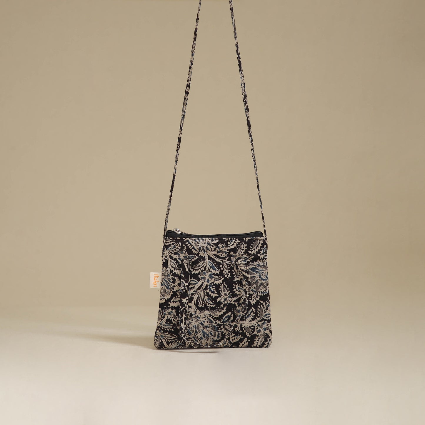 Handcrafted Quilted Sling Bag 47