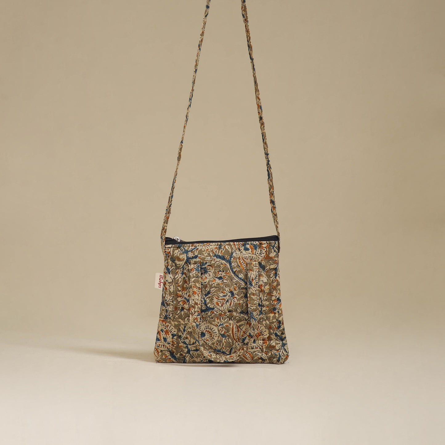 Handcrafted Quilted Sling Bag 49