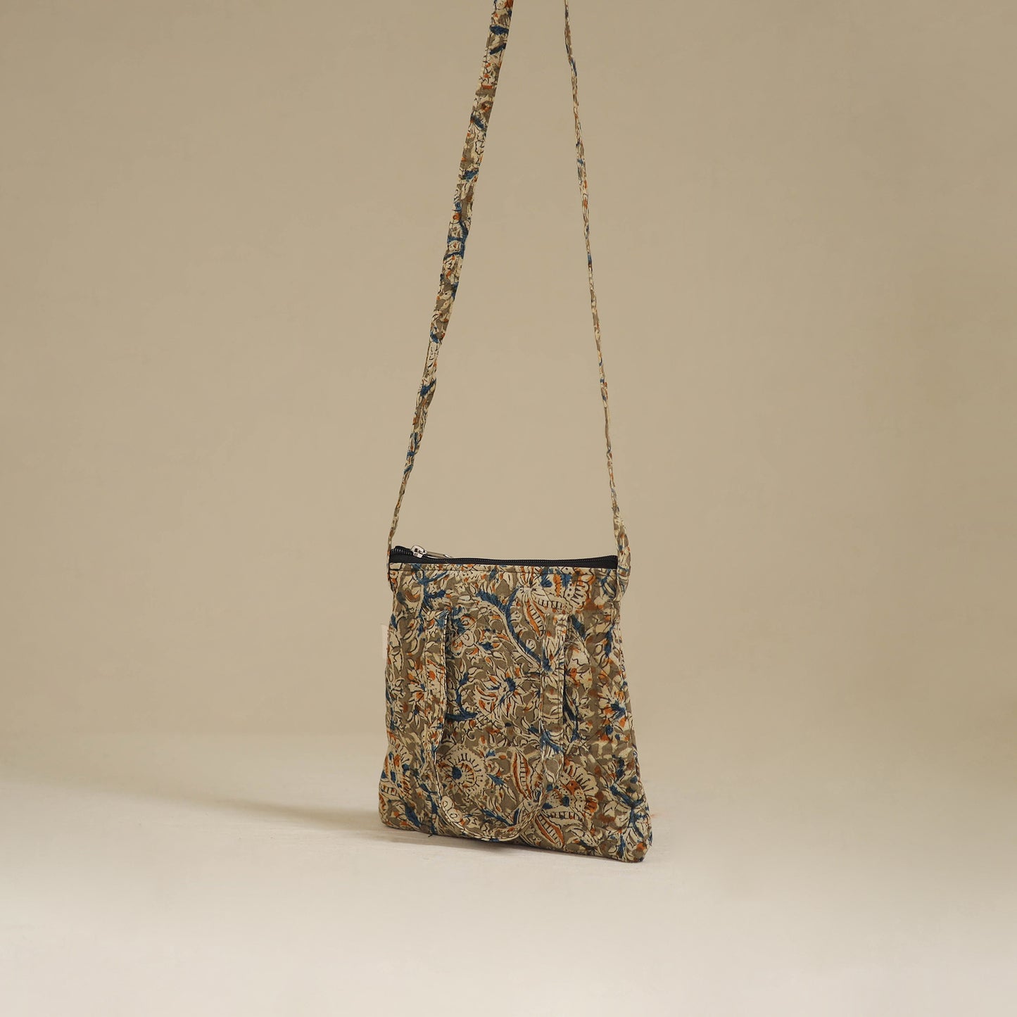 Handcrafted Quilted Sling Bag 49
