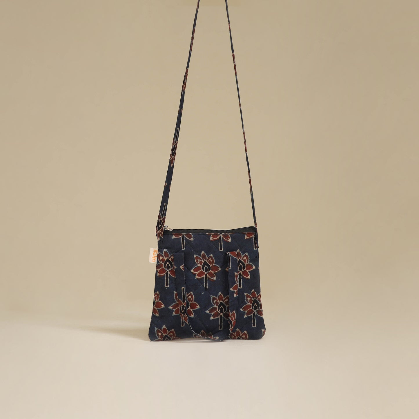 Handcrafted Quilted Sling Bag 74