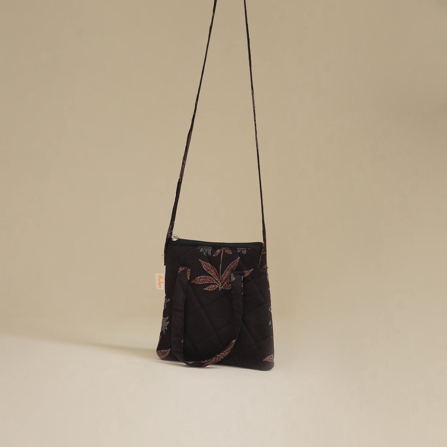Handcrafted Quilted Sling Bag 76