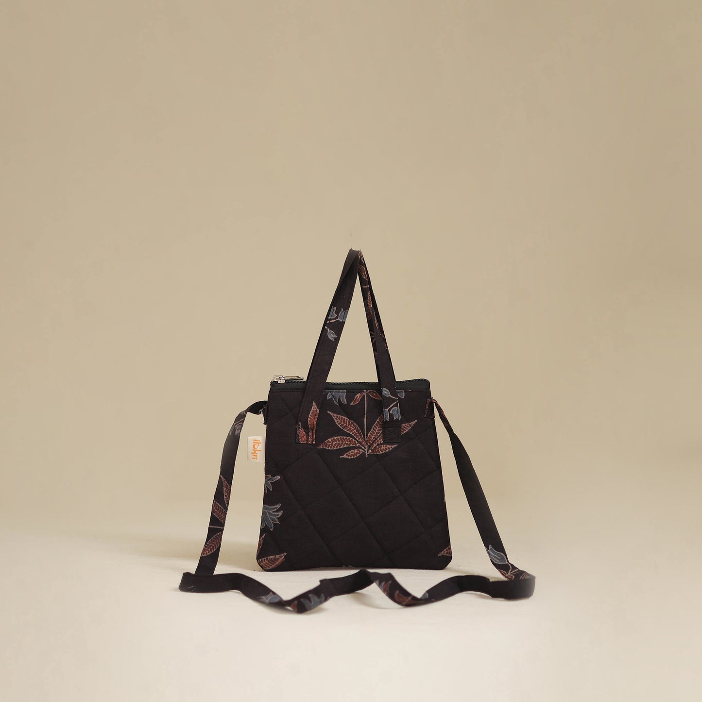 Handcrafted Quilted Sling Bag 76