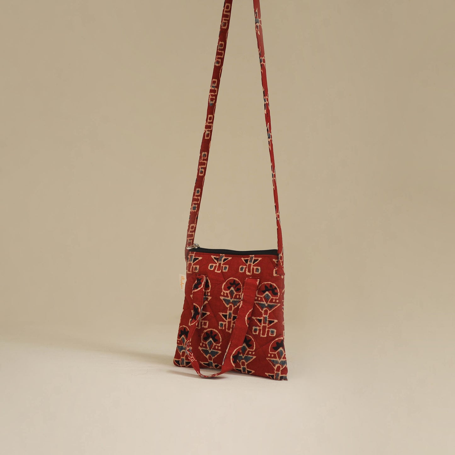 Handcrafted Quilted Sling Bag 77