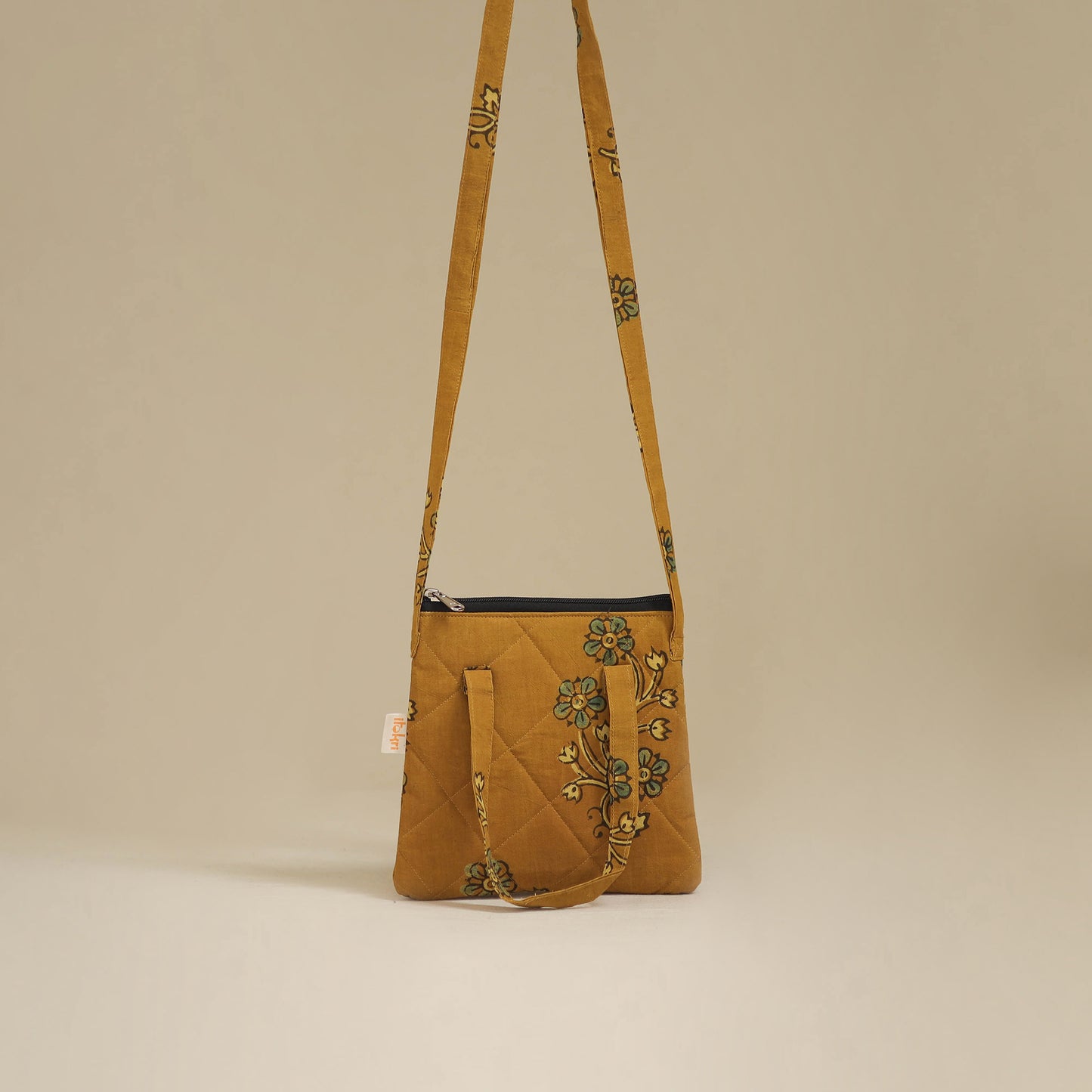 Handcrafted Quilted Sling Bag 78