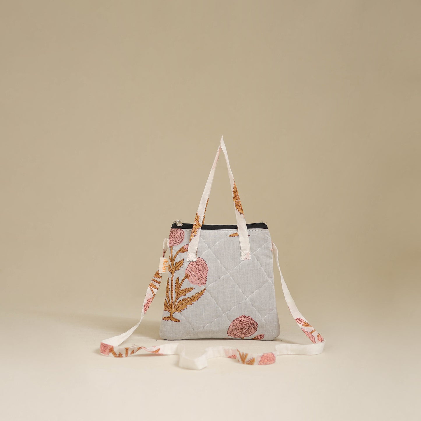 Handcrafted Quilted Sling Bag 84