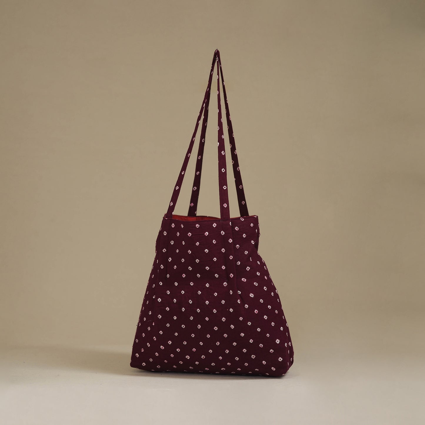 Handcrafted Fabric Shoulder Bag 05