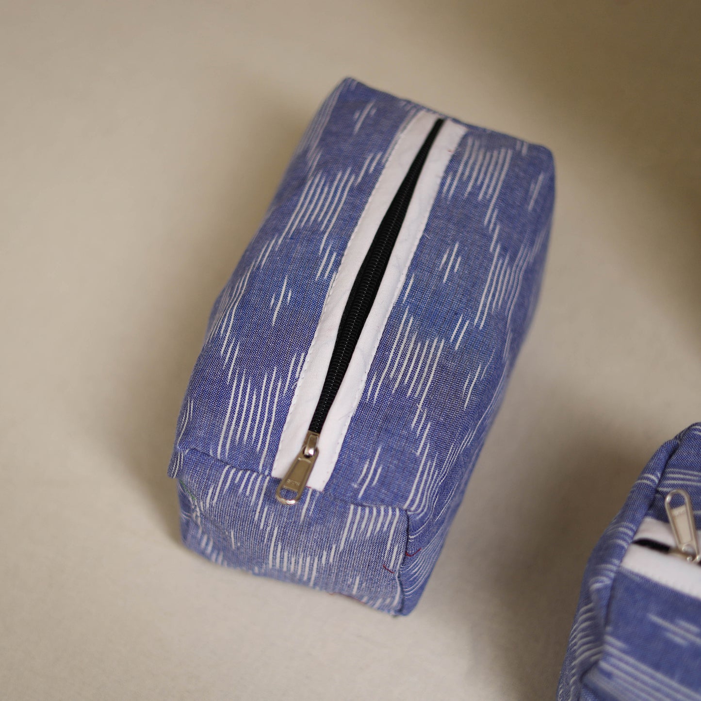 Handcrafted Fabric Toiletry Bags (Set of 3) 25