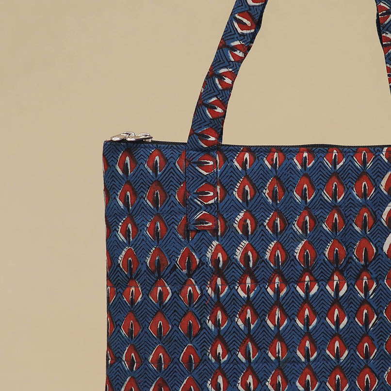 Handcrafted Quilted Handbag 05