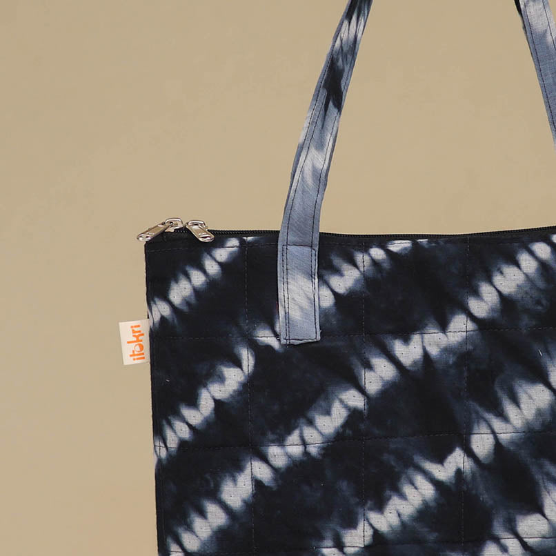 Handcrafted Quilted Handbag 12