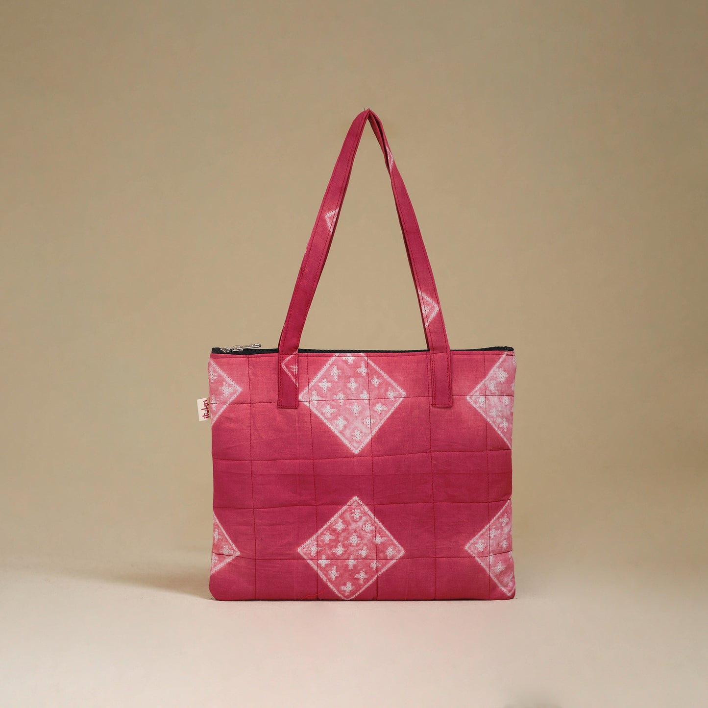 Handcrafted Quilted Handbag 15