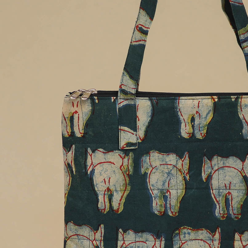 Handcrafted Quilted Handbag 19
