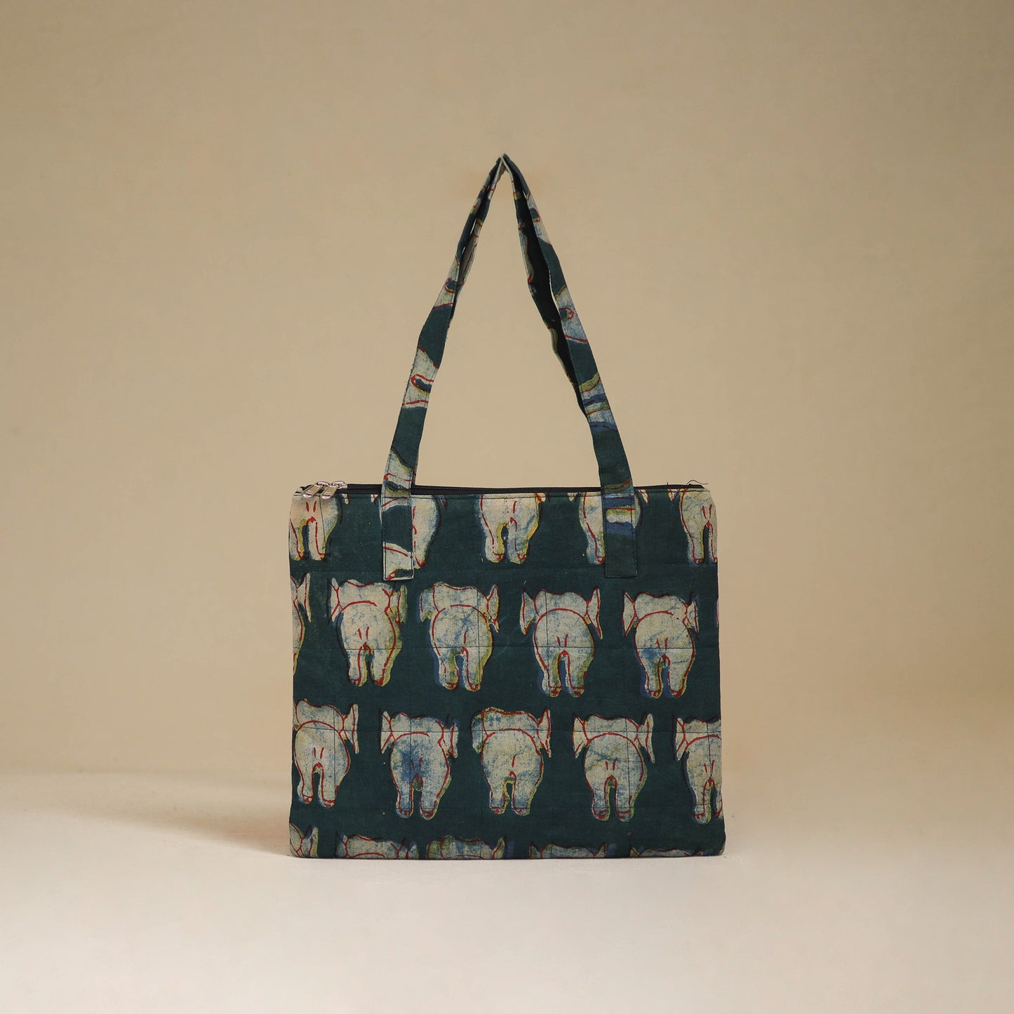 Handcrafted Quilted Handbag 19